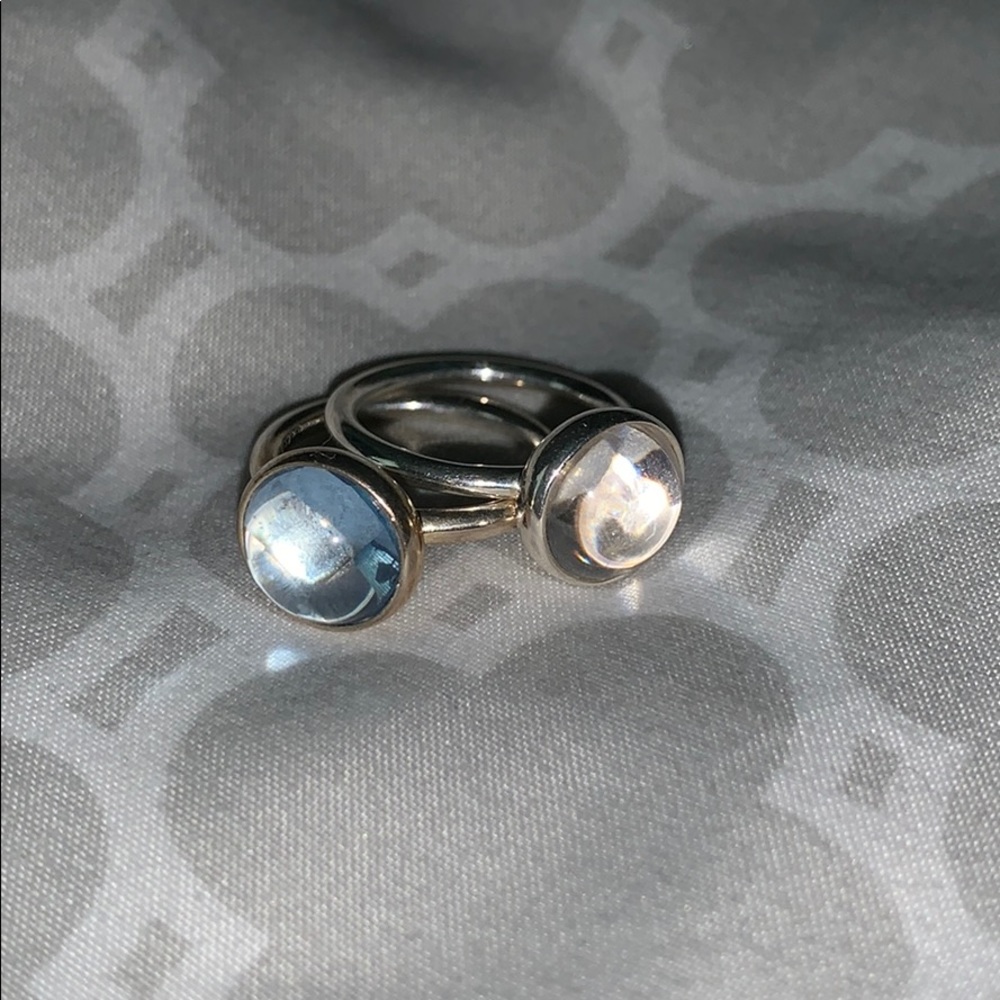 Pandora Radiant Droplets Rings